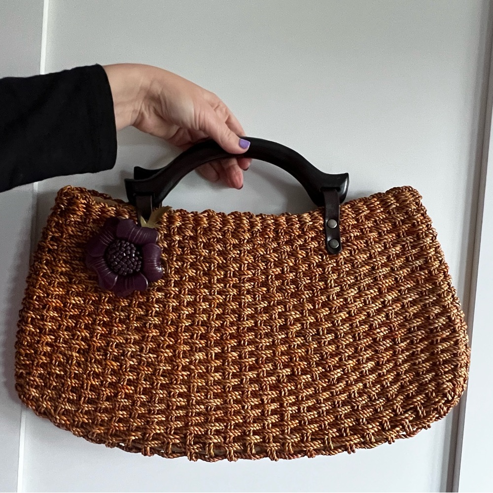Vintage Straw Bag